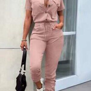 SHEIN LUNE Women's Spring/Summer Elegant , Waist Cinched